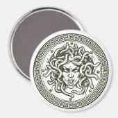 Medusa Grieks mythologisch schepsel Magneet (Voorkant / Achterkant)