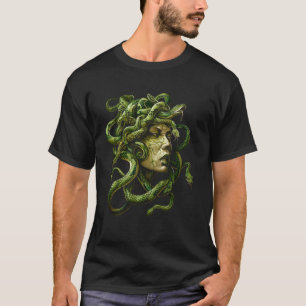 Medusa Griekse godin slangen Oude Griekenland Myth T-shirt