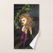 Medusa Griekse Mythologie Slang Gorgon Bad Handdoek (Handdoek)