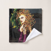 Medusa Griekse Mythologie Slang Gorgon Bad Handdoek (Wasdoekje)