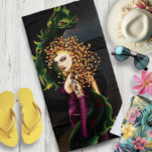 Medusa Griekse Mythologie Slang Gorgon Strandlaken