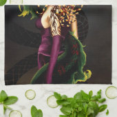 Medusa Griekse Mythologie Slang Gorgon Theedoek (Gevouwen)