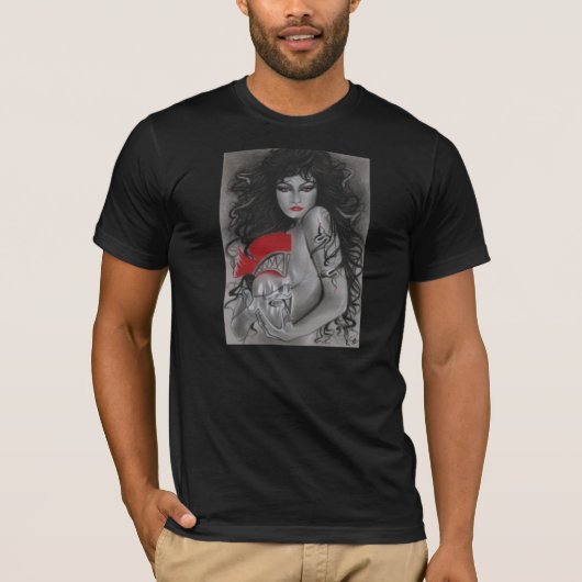 Medusa Griekse mythologie T-SHIR voor VROUWEN EN M T-shirt (Voorkant)