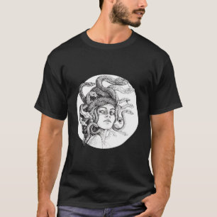 Medusa Griekse slangen Ouder Griekenland Mythologi T-shirt