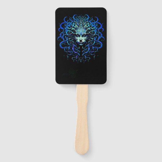 Medusa handventilator handwaaier (Voorkant)