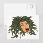 Medusa Head Briefkaart (Voorkant / Achterkant)