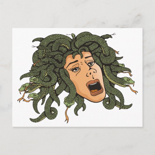 Medusa Head Briefkaart (Voorkant)