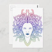 Medusa Head Briefkaart (Voorkant / Achterkant)