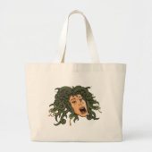 Medusa Head Grote Tote Bag (Voorkant)
