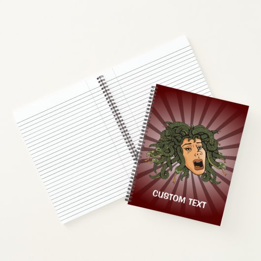 Medusa Head Notitieboek (Binnen)