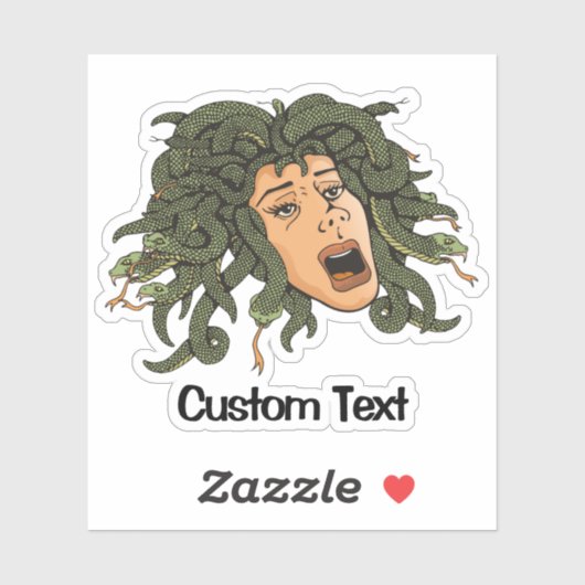 Medusa Head Sticker (Vel)