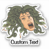 Medusa Head Sticker (Voorkant)