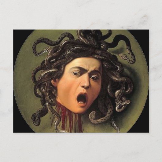 Medusa Head van Caravaggio Briefkaart (Voorkant)