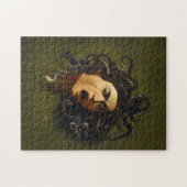 Medusa hoofd Caravaggio schilderij kunst mythologi Legpuzzel (Horizontaal)