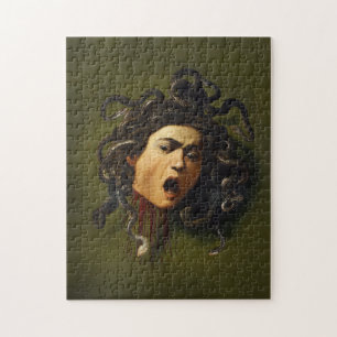 Medusa hoofd Caravaggio schilderij kunst mythologi Legpuzzel