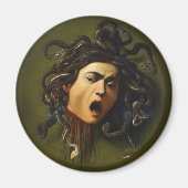 Medusa hoofd Caravaggio schilderij kunst mythologi Magneet (Voorkant)