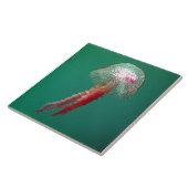 Medusa Jellyfish Tile Tegeltje (Zijkant)