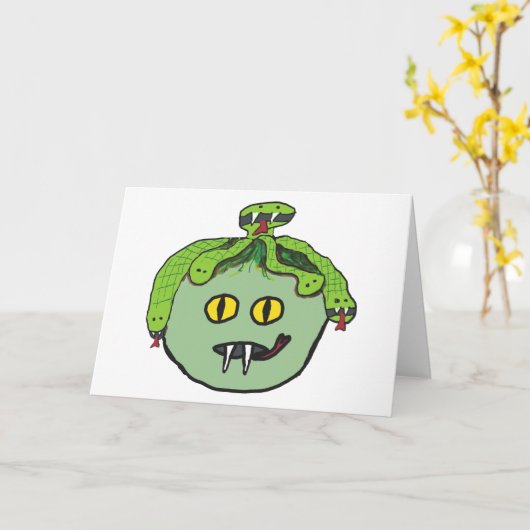 Medusa Kaart (Gele Bloem)