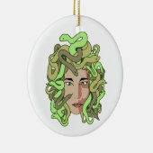 Medusa Keramisch Ornament (Rechts)
