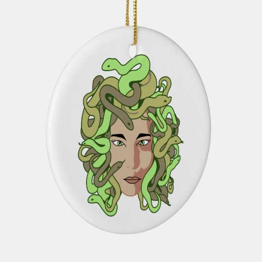 Medusa Keramisch Ornament (Rechts)