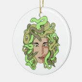 Medusa Keramisch Ornament (Links)