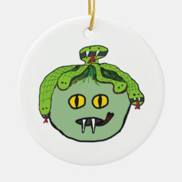 Medusa Keramisch Ornament