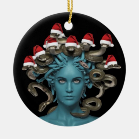 Medusa Kerst Ornament (Voorkant)