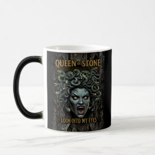 Medusa Koningin van de Stenen Gotische Mok