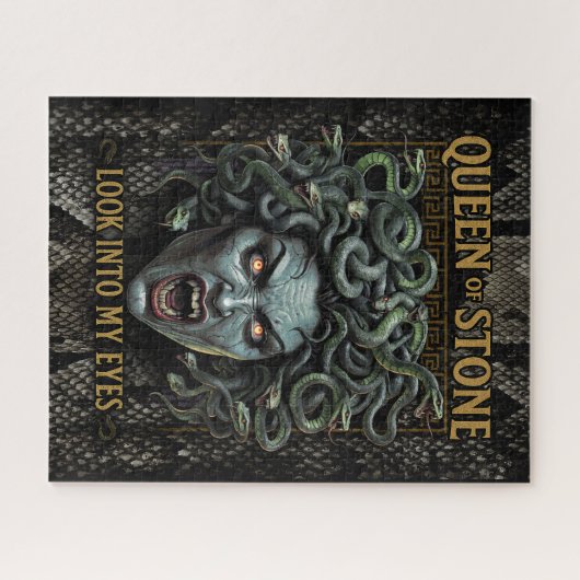 Medusa Koningin van de Stenen Puzzel Legpuzzel (Horizontaal)