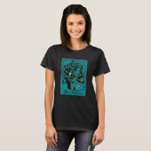 Medusa Love Snake head Tarot Card Snakes Ancient G T-shirt (Voorkant volledig)