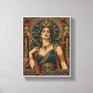 Medusa majestueus canvas afdruk