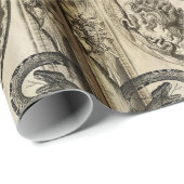 Medusa Manuscript Wrapping Paper Cadeaupapier (Rol Hoek)