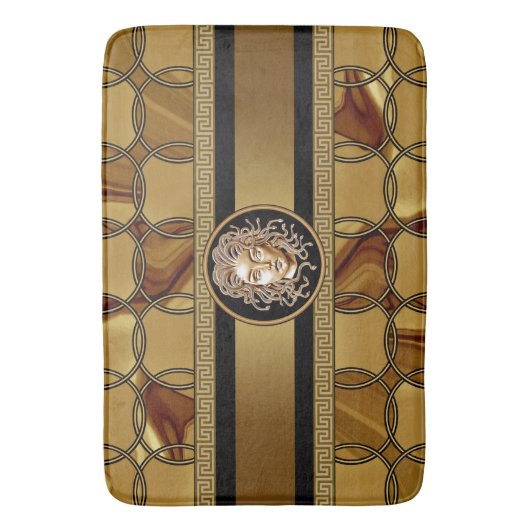 Medusa Marble Bath Mat (Voorkant Verticaal)