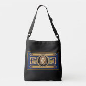 Medusa Medallion, Cross Body Bag Crossbody Tas (Achterkant)