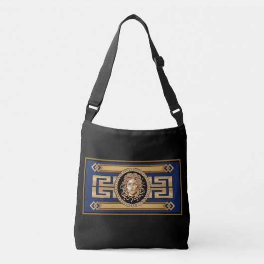Medusa Medallion, Cross Body Bag Crossbody Tas (Voorkant)