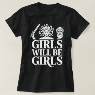 Medusa met het hoofd van Perseus Feministisch T-shirt