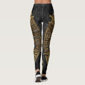 Medusa Metallica Leggings (Achterkant)