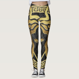 Medusa Metallica Leggings