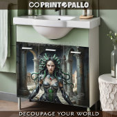 Medusa Myth: Tijd voor Poseidon om zijn rekening t Tissuepapier