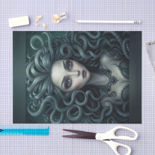 Medusa mythisch ontkoppelingspapier tissuepapier (Craft)