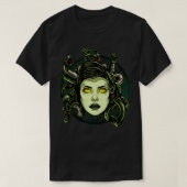 Medusa Oude Griekse mythologie goden en monsters T-shirt (Design voorkant)