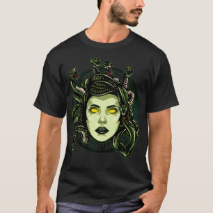 Medusa Oude Griekse mythologie goden en monsters T-shirt