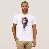 Medusa Pixel Art T-shirt (Voorkant volledig)