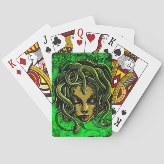 Medusa Pokerkaarten (Achterkant)