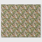 Medusa Portret van een Gorgon Cadeaupapier (Vlak)