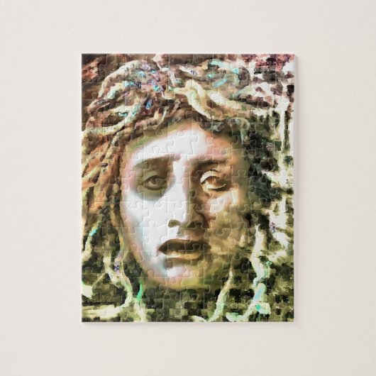 Medusa Portret van een Gorgon Legpuzzel (Verticaal)