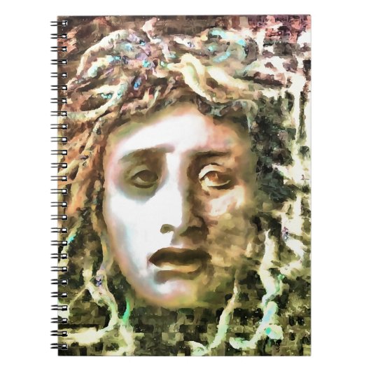 Medusa Portret van een Gorgon Notitieboek (Voorkant)