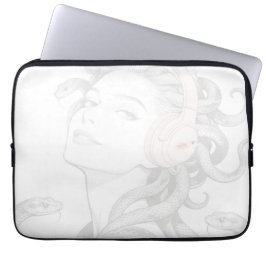 Medusa - poseer voor de camera. laptop sleeve