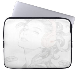 Medusa - poseer voor de camera. laptop sleeve