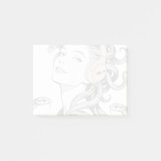 Medusa post-it-notities - poseer voor de camera. post-it® notes